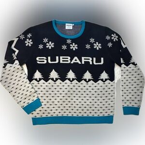 NEW Official Subaru Gear “Ugly Christmas” Sweater VHTF Holiday Winter